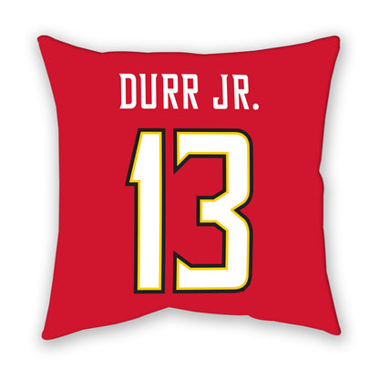 Maryland - NCAA Football : Chris Durr Jr. - Pillow-1