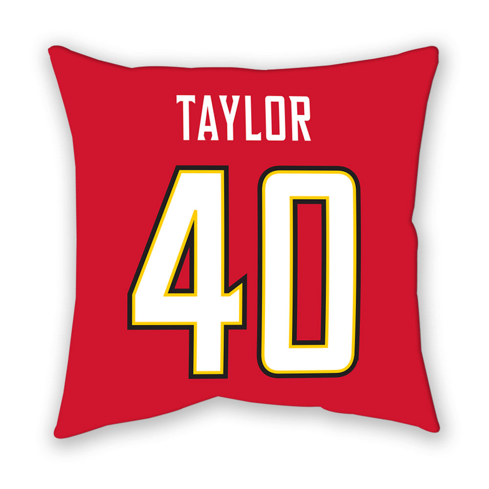 Maryland - NCAA Football : Nahsir Taylor - Pillow-1