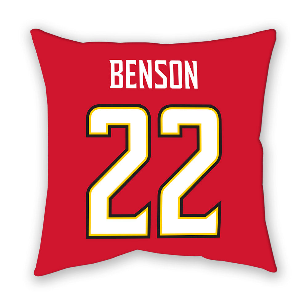 Maryland - NCAA Softball : Matti Benson - Pillow-1