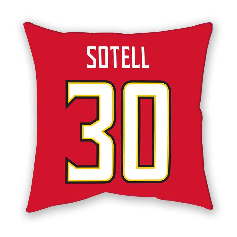 Maryland - NCAA Men's Basketball : Lukas Sotell - Pillow-1