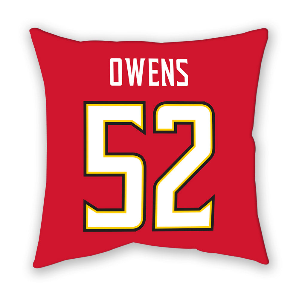 Maryland - NCAA Men's Lacrosse : Trevor Owens - Pillow-1