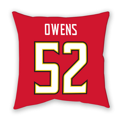 Maryland - NCAA Men's Lacrosse : Trevor Owens - Pillow-1