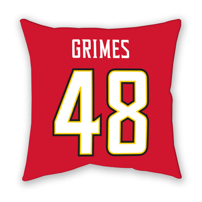 Maryland - NCAA Football : Darius Grimes - Pillow-1