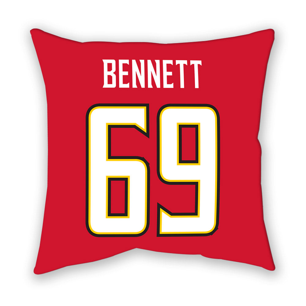 Maryland - NCAA Football : Logan Bennett - Pillow-1
