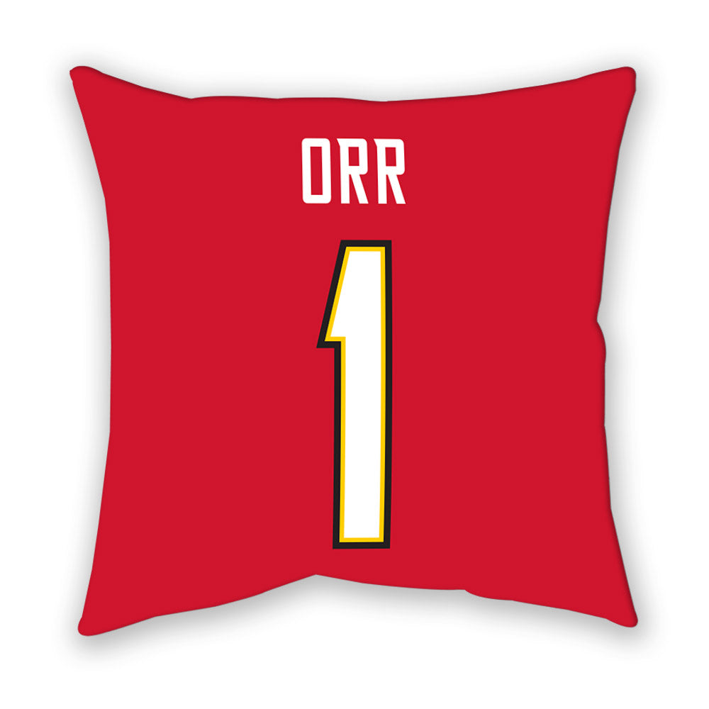 Maryland - NCAA Baseball : Jacob Orr - Pillow-1