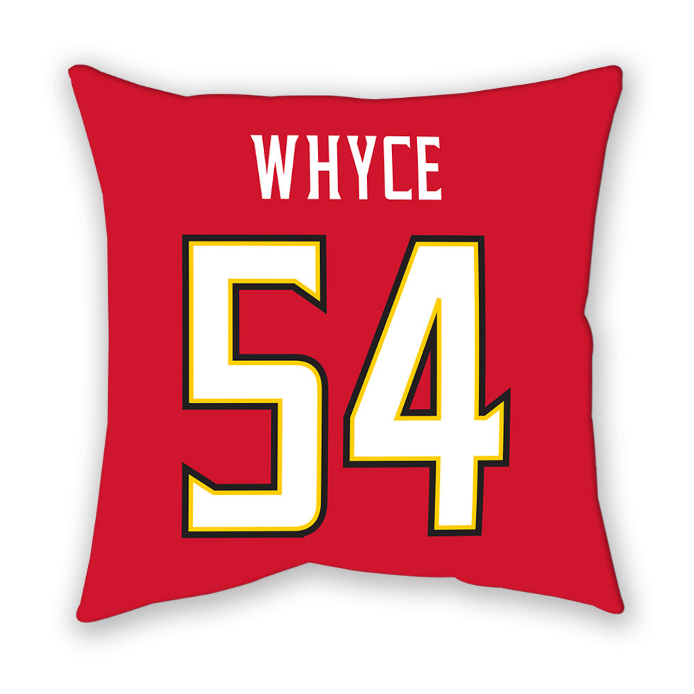 Maryland - NCAA Football : JaMarcus Whyce - Pillow-1