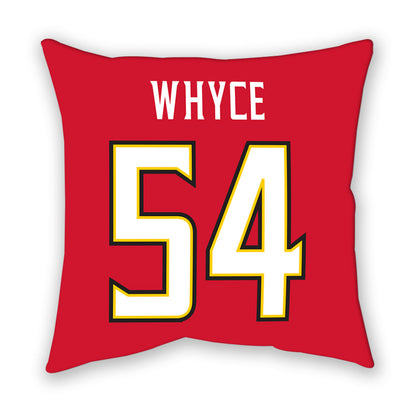 Maryland - NCAA Football : JaMarcus Whyce - Pillow-1