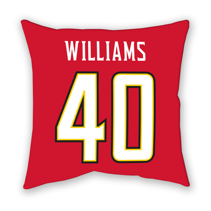Maryland - NCAA Women's Basketball : Breanna Williams - Pillow-1