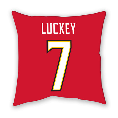 Maryland - NCAA Women's Soccer : Faith Luckey - Pillow-1