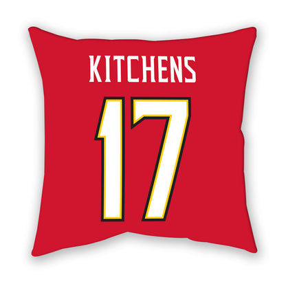 Maryland - NCAA Football : Jayden Kitchens - Pillow-1