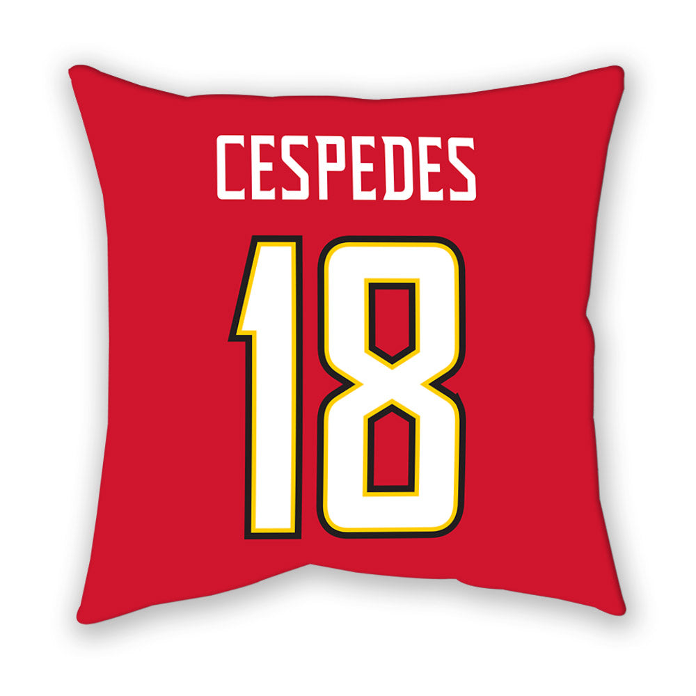 Maryland - NCAA Baseball : Cristofer Cespedes - Pillow-1