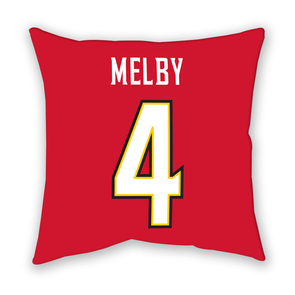 Maryland - NCAA Women's Volleyball : Haley Melby - Pillow-1