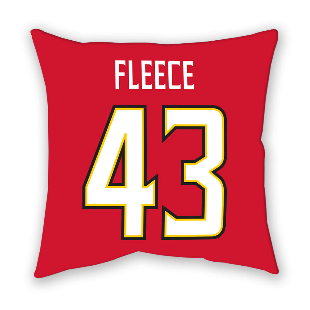 Maryland - NCAA Men's Lacrosse : Trey Fleece - Pillow-1