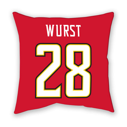 Maryland - NCAA Softball : Aubrey Wurst - Pillow-1
