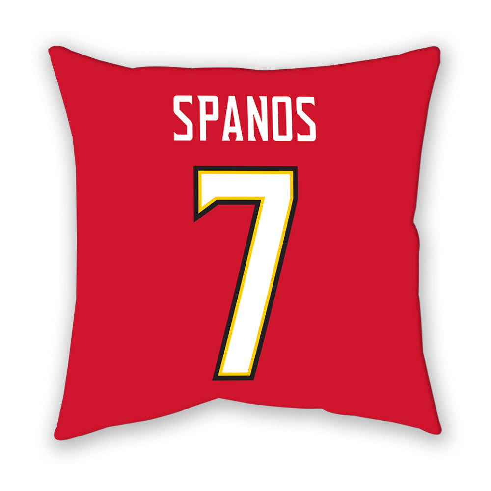 Maryland - NCAA Men's Lacrosse : Eric Spanos - Pillow-1