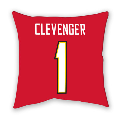 Maryland - NCAA Women's Lacrosse : Maisy Clevenger - Pillow-1