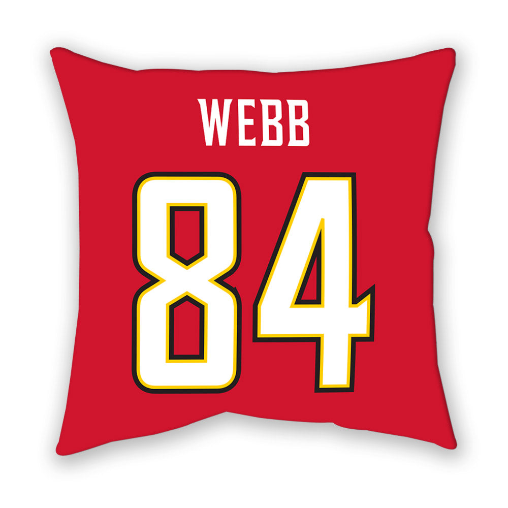 Maryland - NCAA Football : Kaleb Webb - Pillow-1