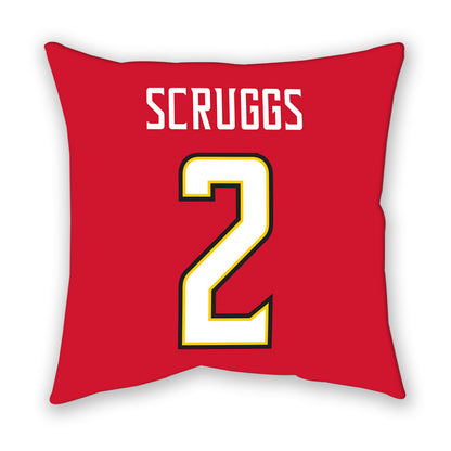 Maryland - NCAA Football : Lavain Scruggs - Pillow-1