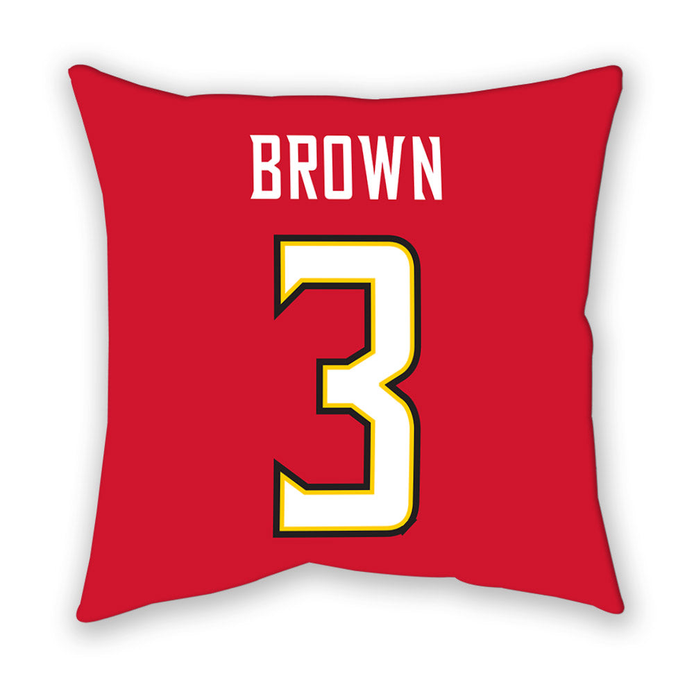 Maryland - NCAA Women's Volleyball : Ava Brown - Pillow-1
