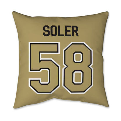 Central Florida - NCAA Baseball : Alan Soler - Graphic Pillow 16x16-1