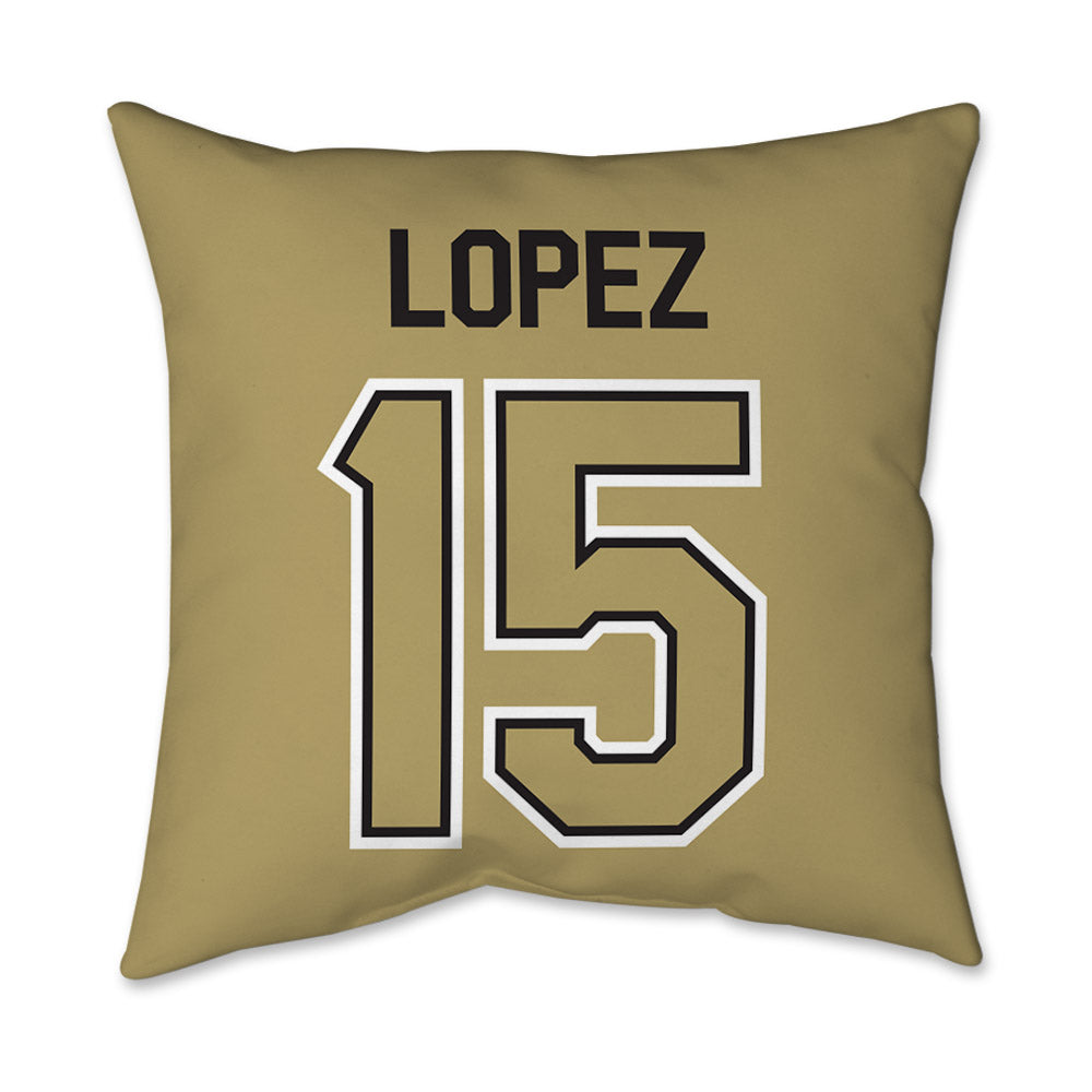 Central Florida - NCAA Softball : Yessenia Lopez - Graphic Pillow 16x16-1