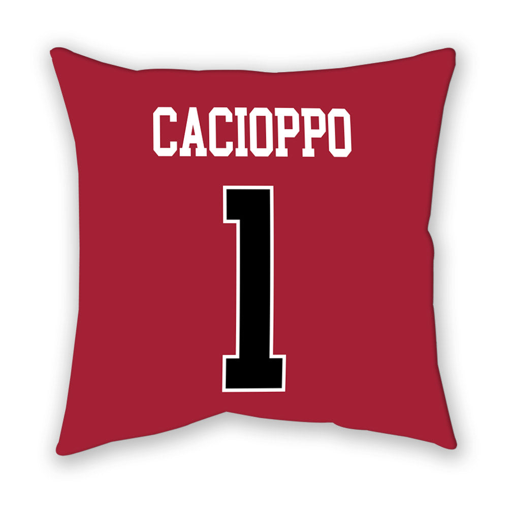 Stanford - NCAA Women's Lacrosse : Ruby Cacioppo - Pillow-1