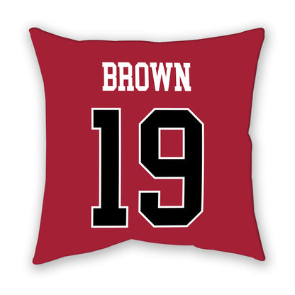 Stanford - NCAA Women's Lacrosse : Emma Brown - Pillow-1