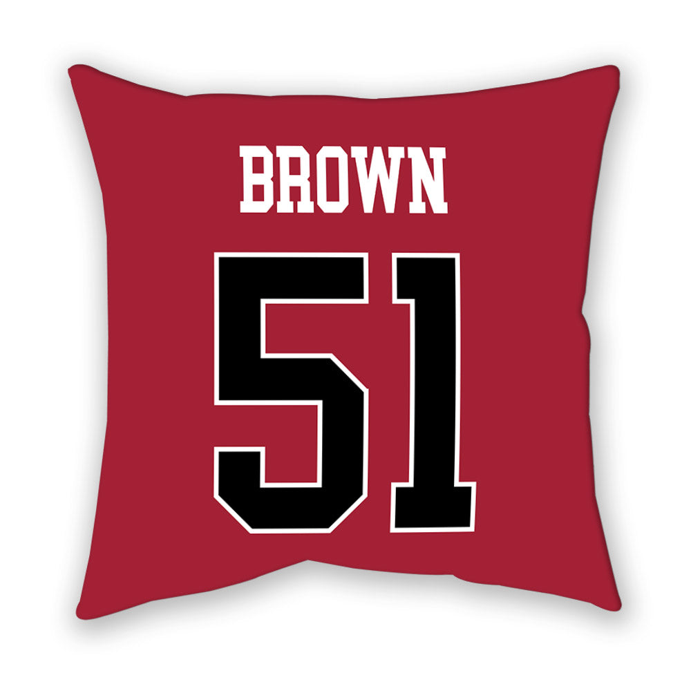 Stanford - NCAA Football : Ziron Brown - Pillow-1