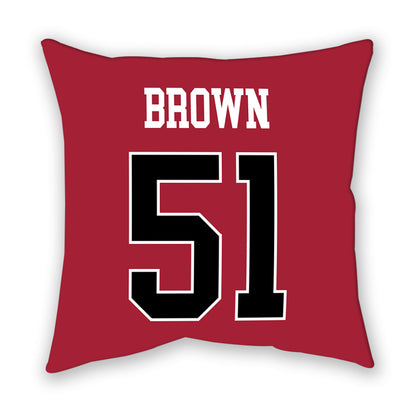 Stanford - NCAA Football : Ziron Brown - Pillow-1