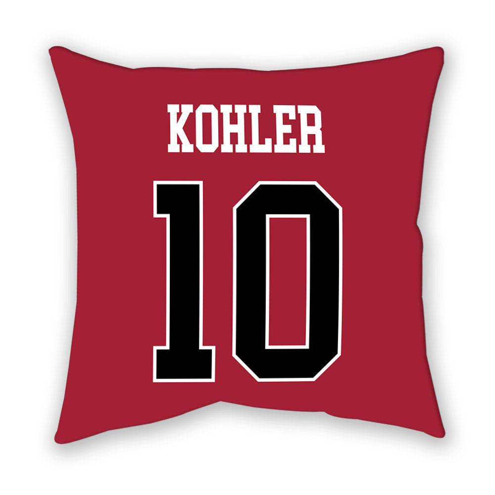 Stanford - NCAA Women's Soccer : Charlotte Kohler - Pillow-1