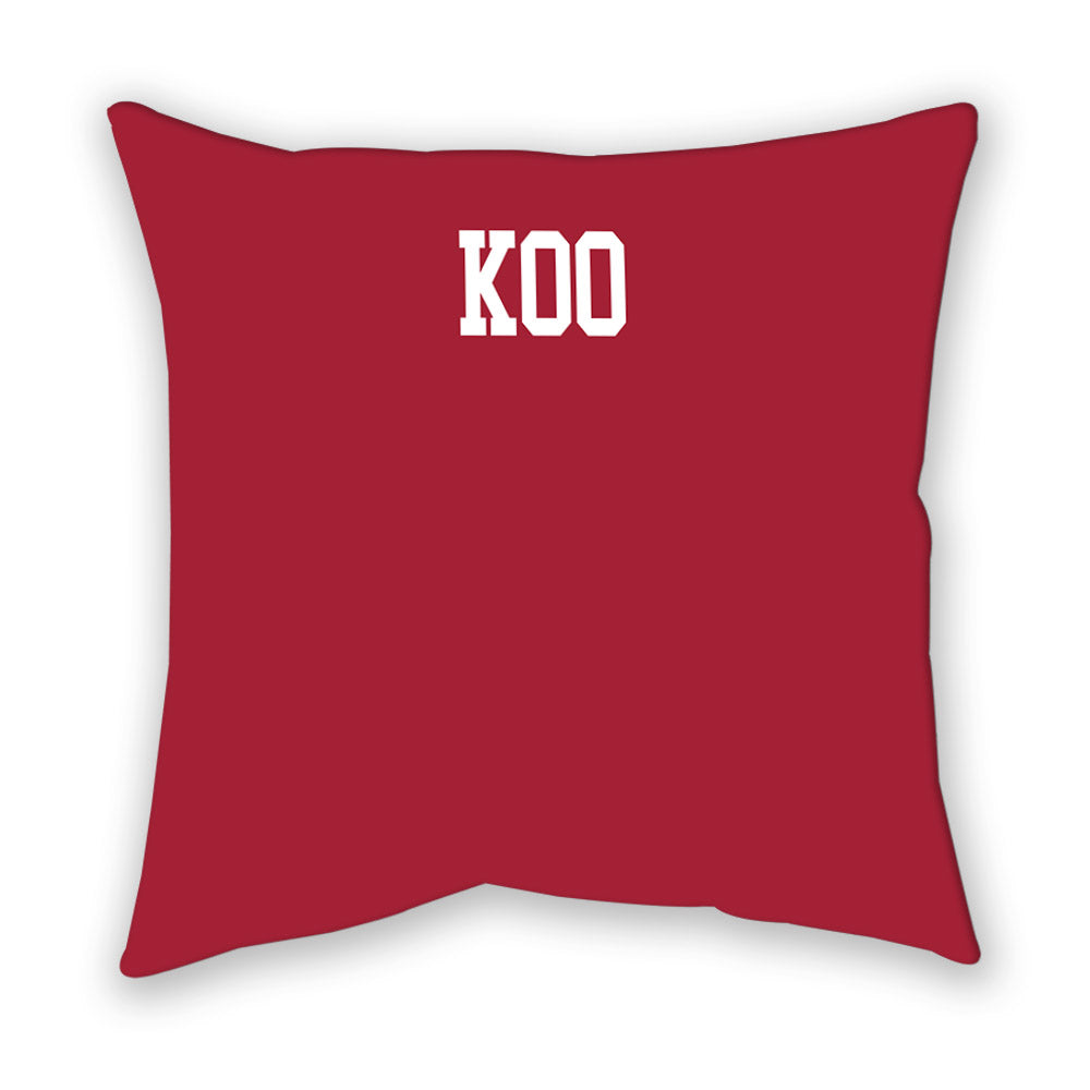 Stanford - NCAA Men's Rowing : Joshua Koo - Pillow-1