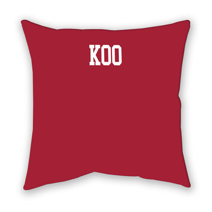Stanford - NCAA Men's Rowing : Joshua Koo - Pillow-1