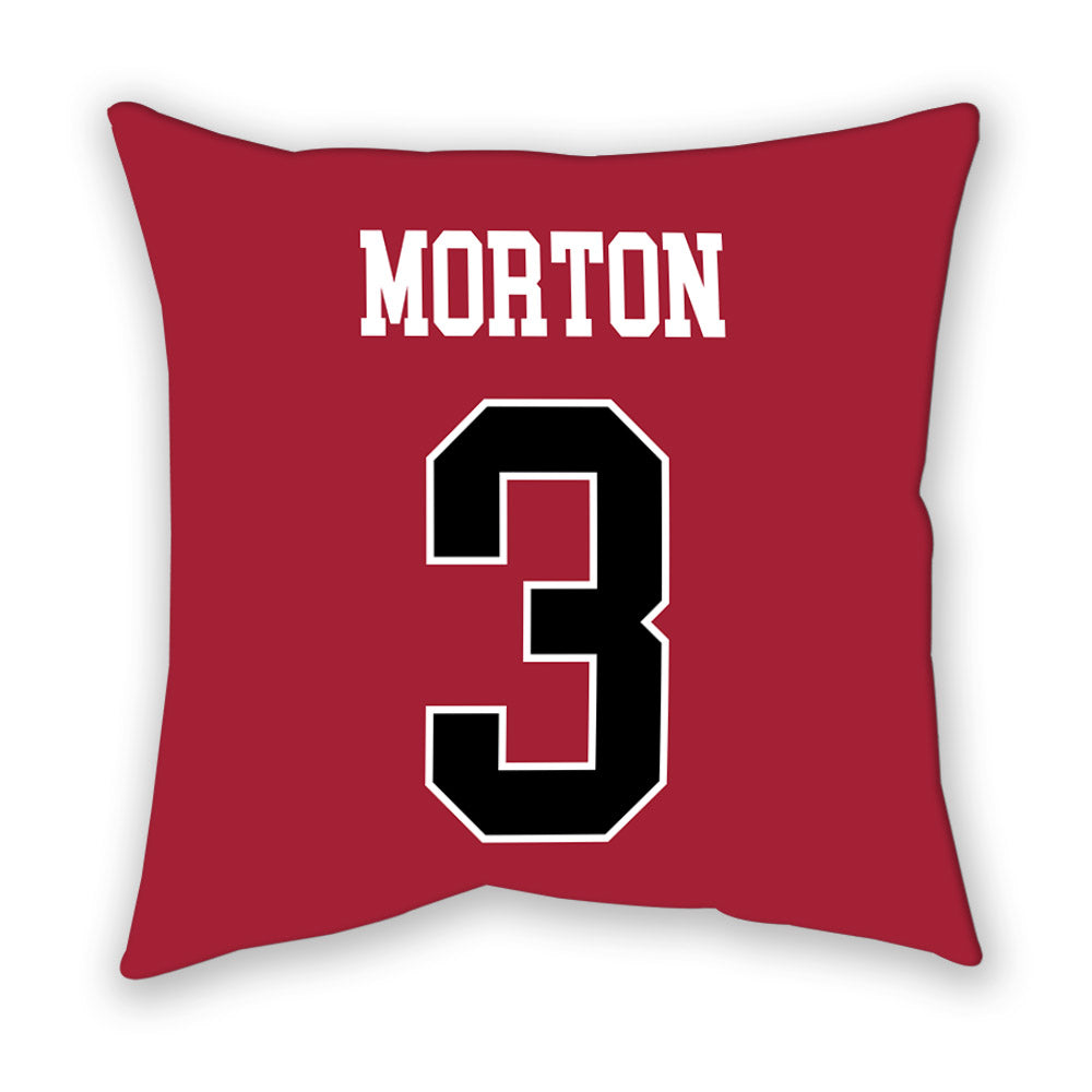 Stanford - NCAA Women's Lacrosse : Ella Morton - Pillow-1