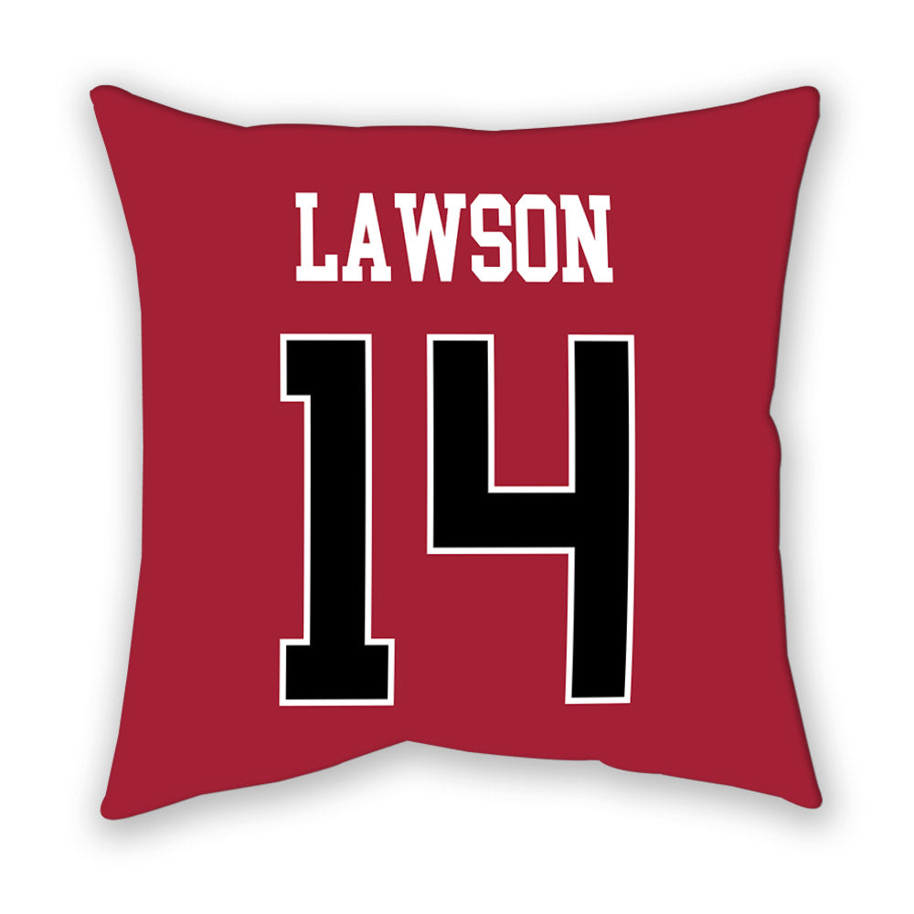 Stanford - NCAA Women's Lacrosse : Amanda Lawson - Pillow-1