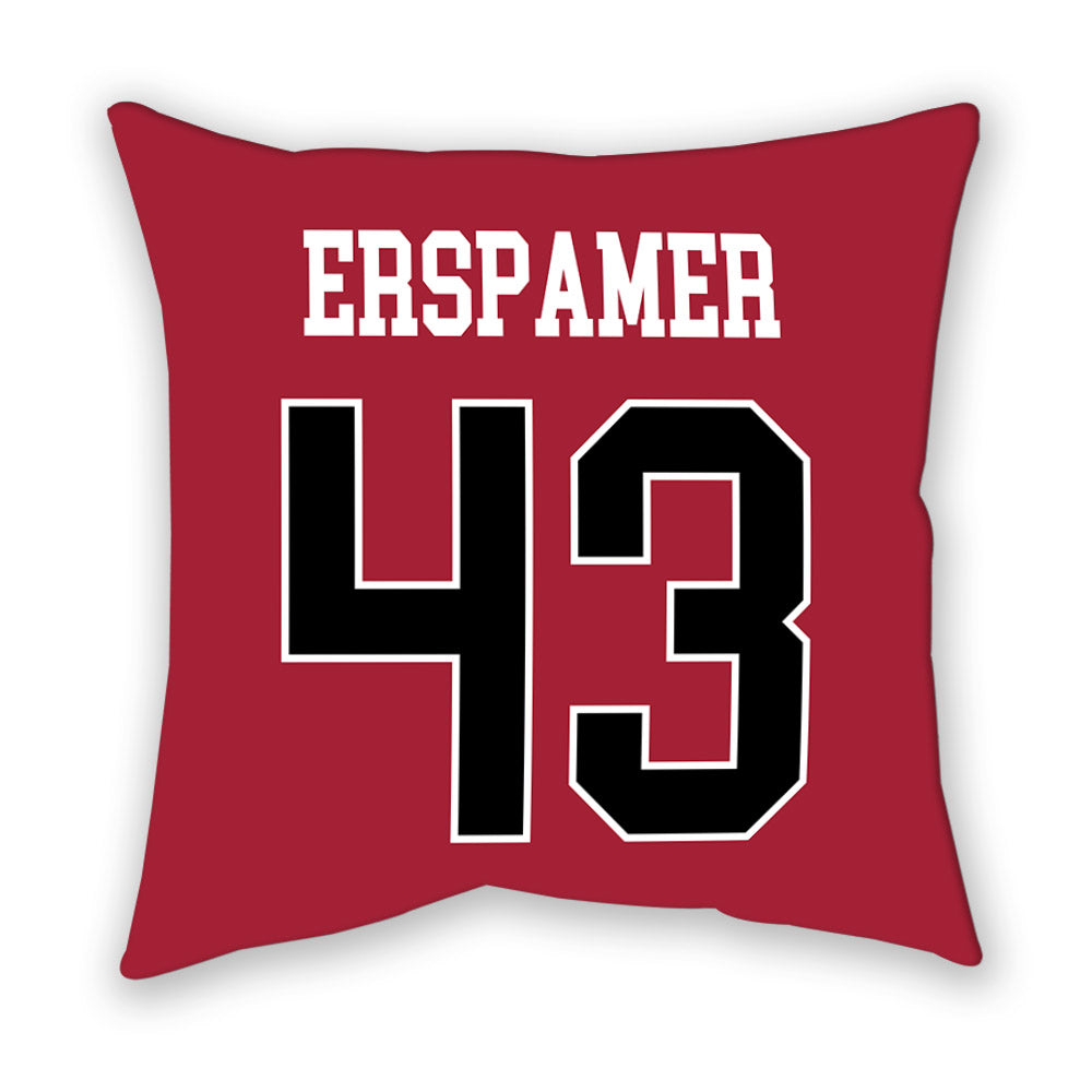 Stanford - NCAA Baseball : Mike Erspamer - Pillow-1