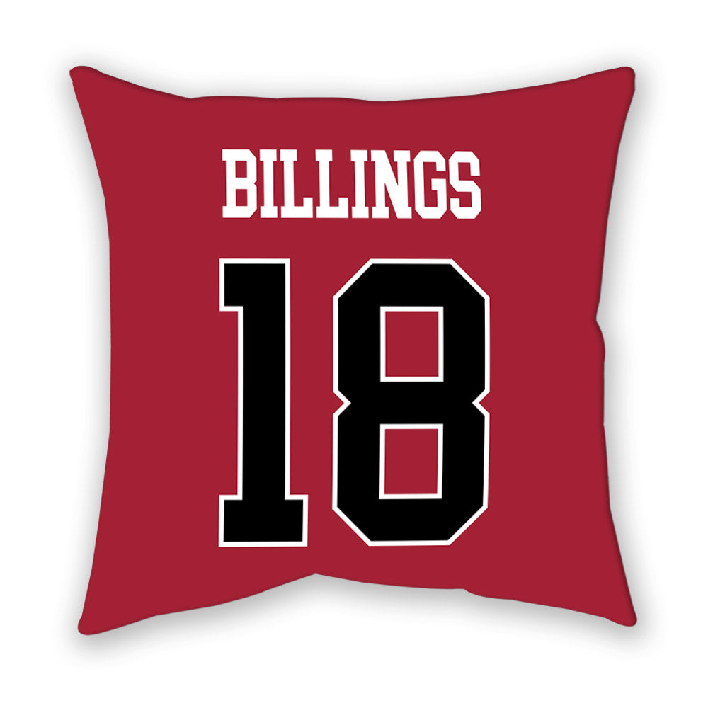 Stanford - NCAA Women's Lacrosse : Sawyer Billings - Pillow-1