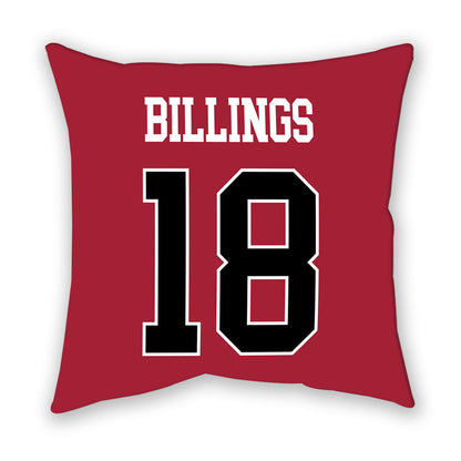 Stanford - NCAA Women's Lacrosse : Sawyer Billings - Pillow-1