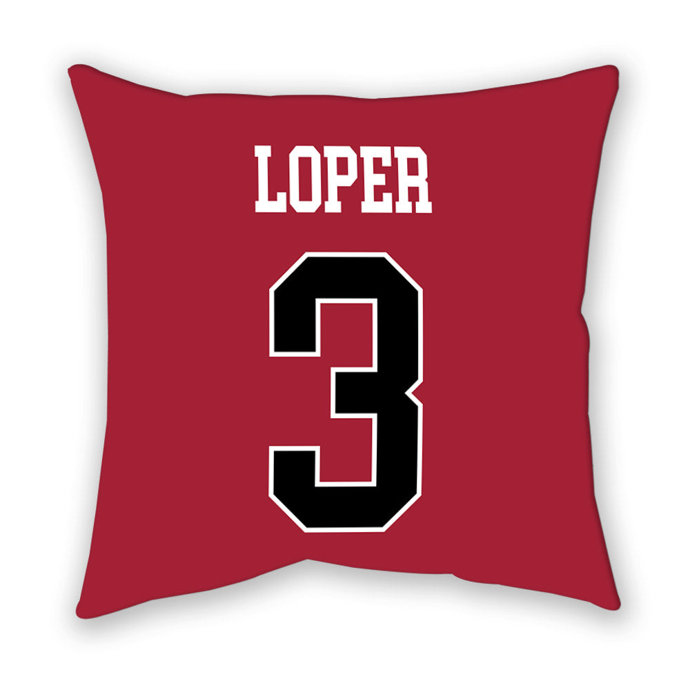 Stanford - NCAA Men's Volleyball : Jack Loper - Pillow-1