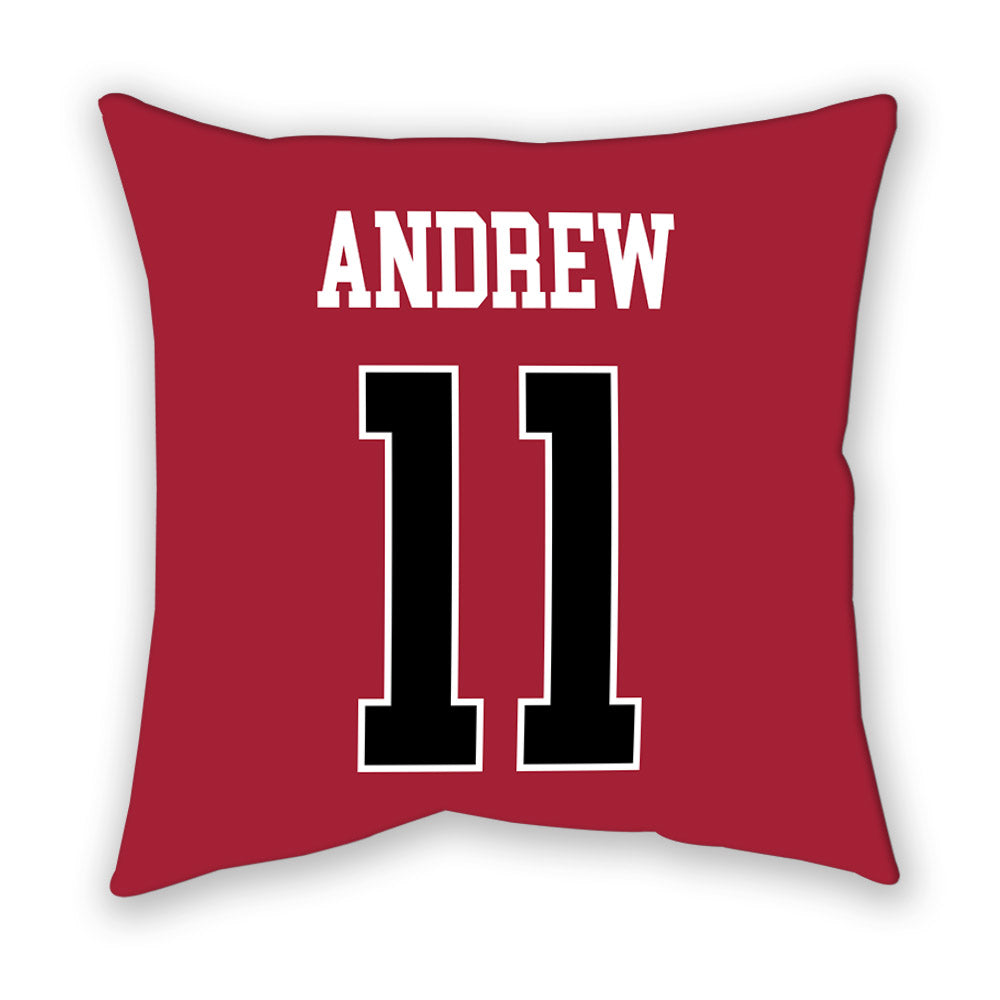 Stanford - NCAA Women's Volleyball : Lizzy Andrew - Pillow-1