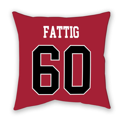 Stanford - NCAA Football : Nick Fattig - Pillow-1