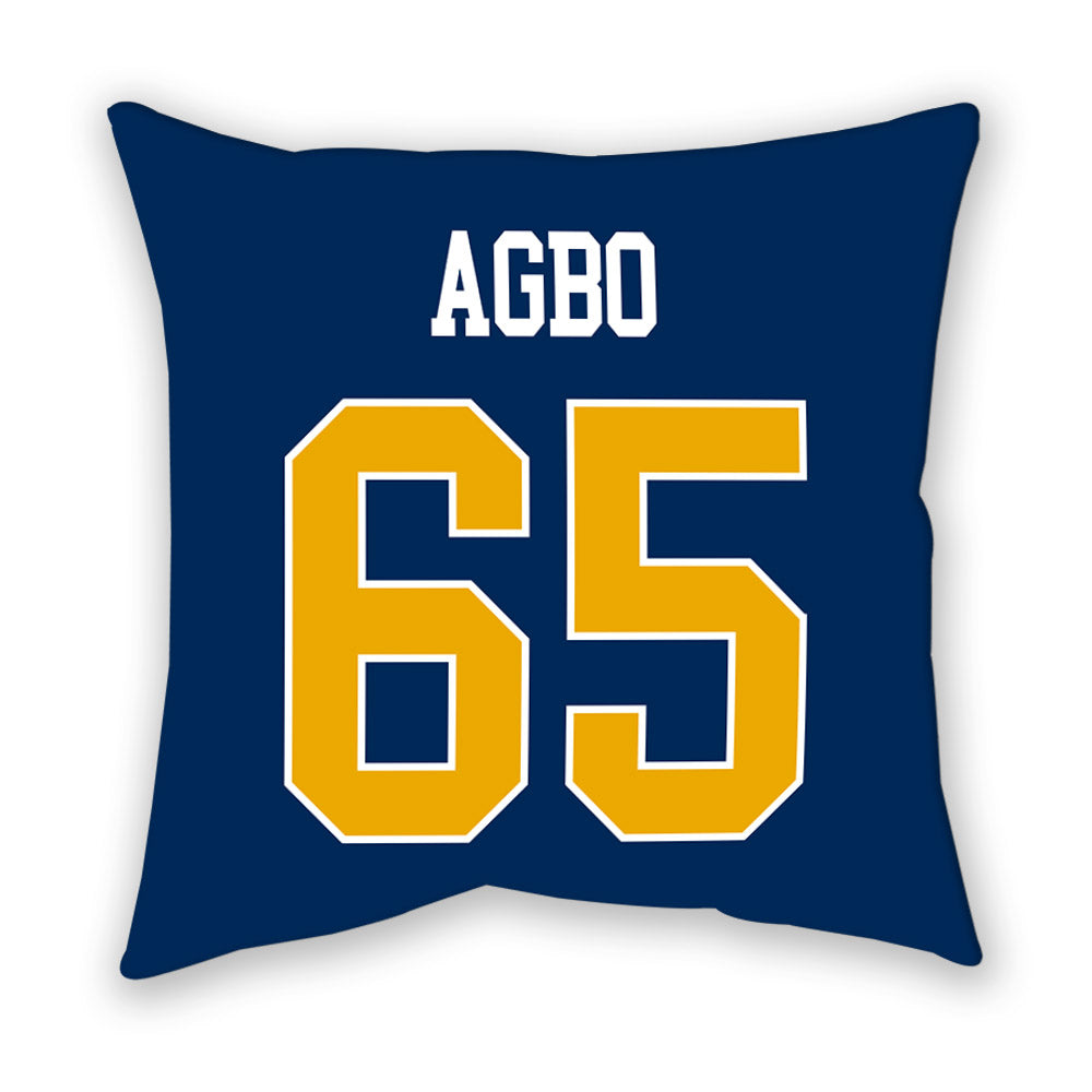 West Virginia - NCAA Football : Malik Agbo - Pillow-1