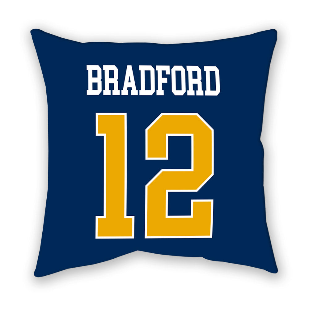 West Virginia - NCAA Football : Jacob Bradford - Pillow-1