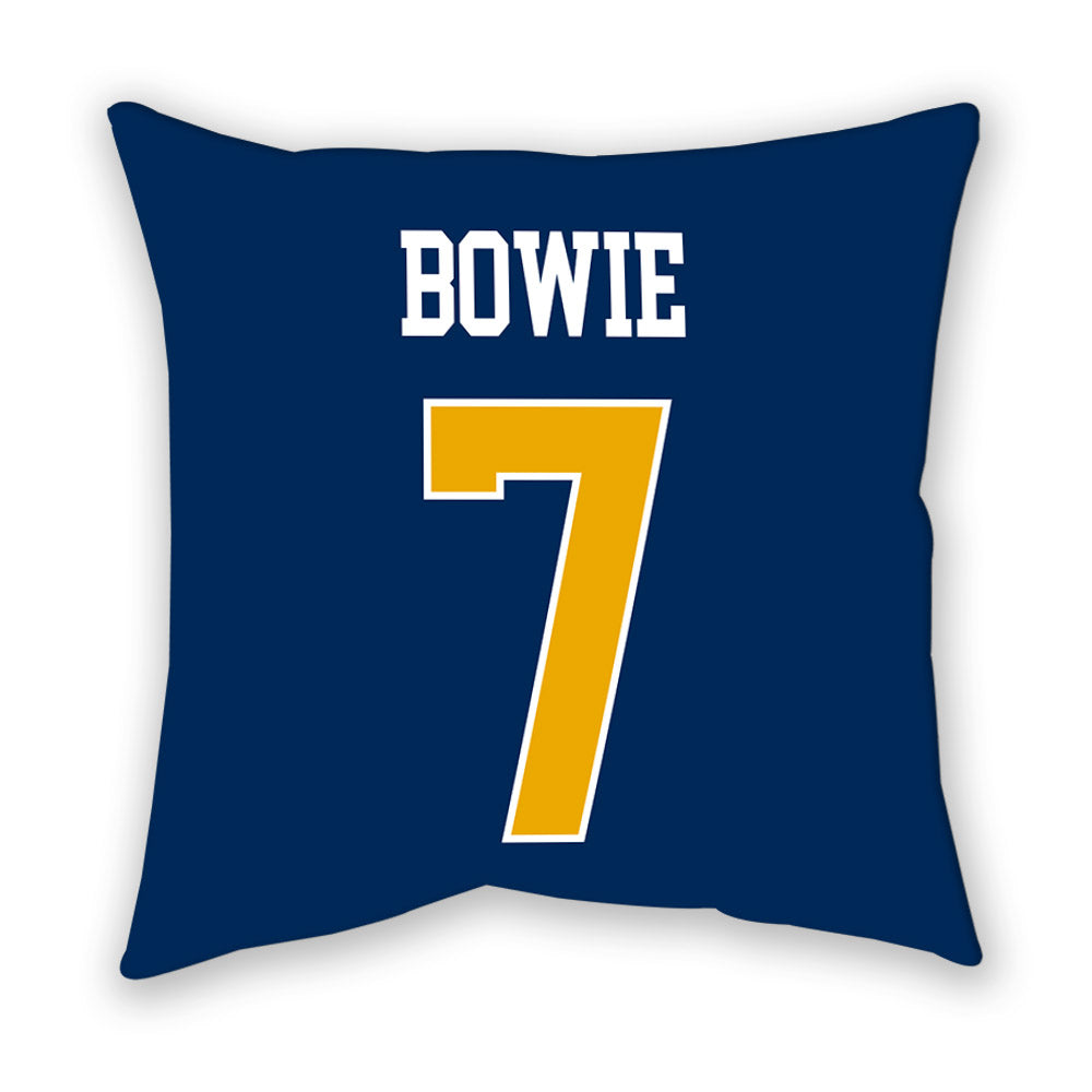 West Virginia - NCAA Football : Jarod Bowie - Pillow-1
