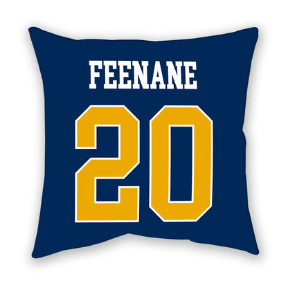 West Virginia - NCAA Men's Basketball : Michael Feenane - Pillow-1