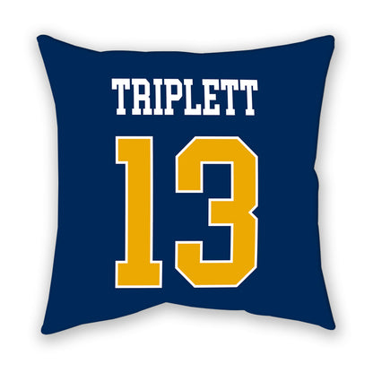 West Virginia - NCAA Football : Kedrick Triplett - Pillow-1