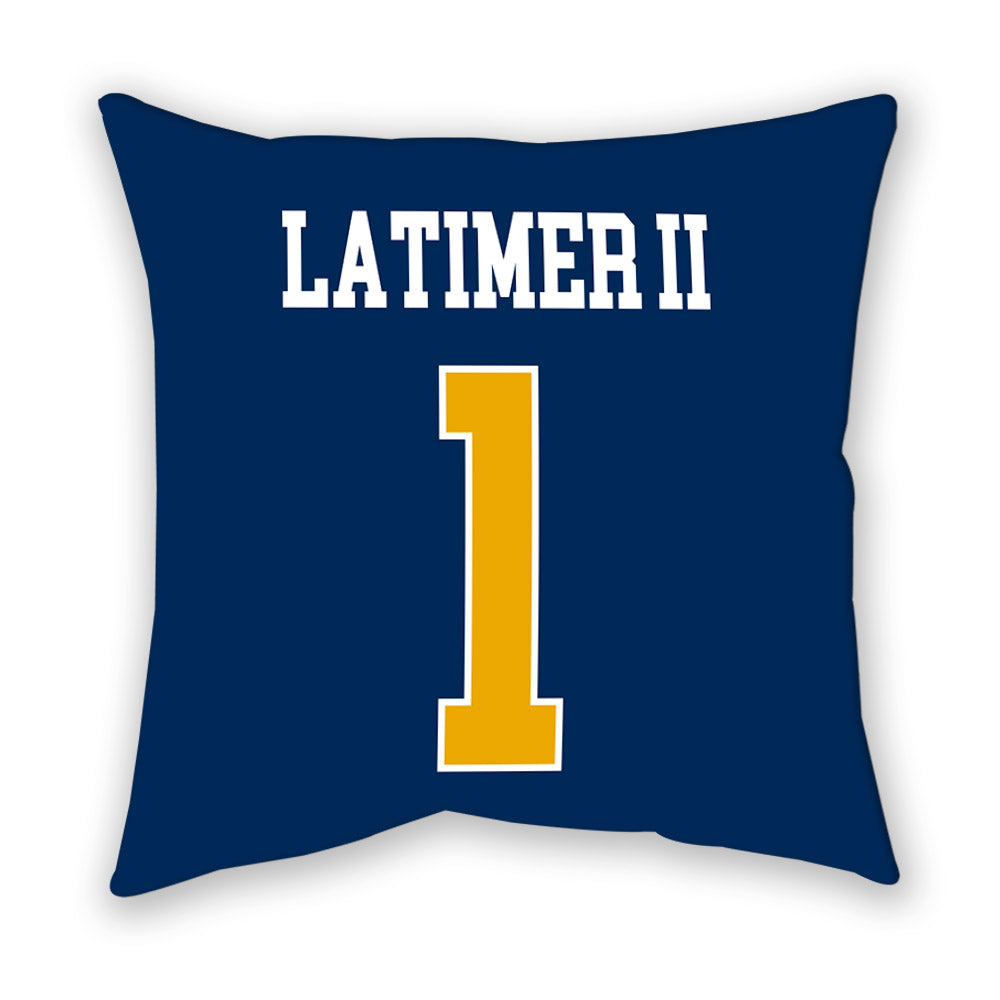 West Virginia - NCAA Football : Geimere Latimer II - Pillow-1