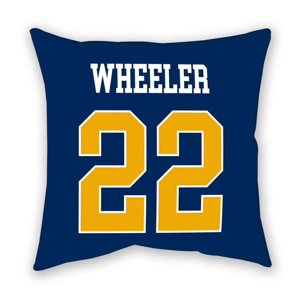 West Virginia - NCAA Women's Basketball : Kierra Wheeler - Pillow-1