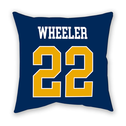 West Virginia - NCAA Women's Basketball : Kierra Wheeler - Pillow-1