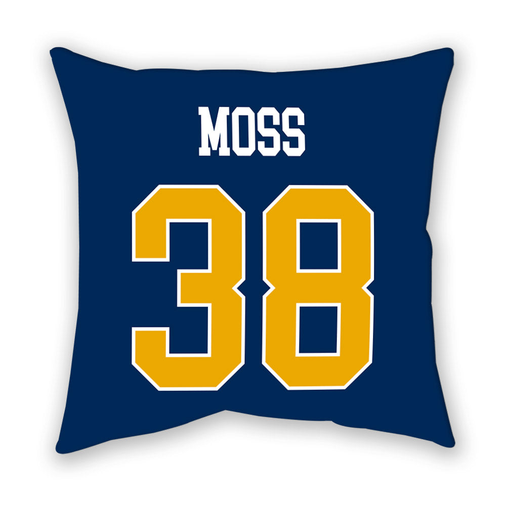 West Virginia - NCAA Football : Macguire Moss - Pillow-1