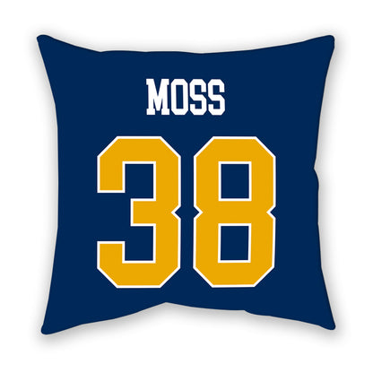 West Virginia - NCAA Football : Macguire Moss - Pillow-1